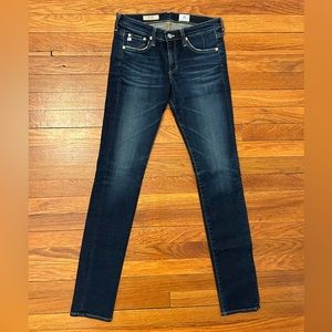 AG Adriano Goldschmied “The Aubrey” Skinny Straight Jeans
